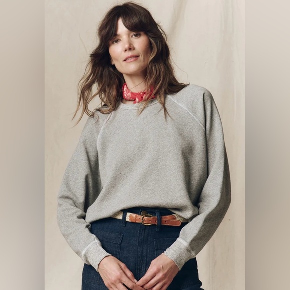 THE GREAT. Tops - The Great. College gray sweatshirt Sz 0